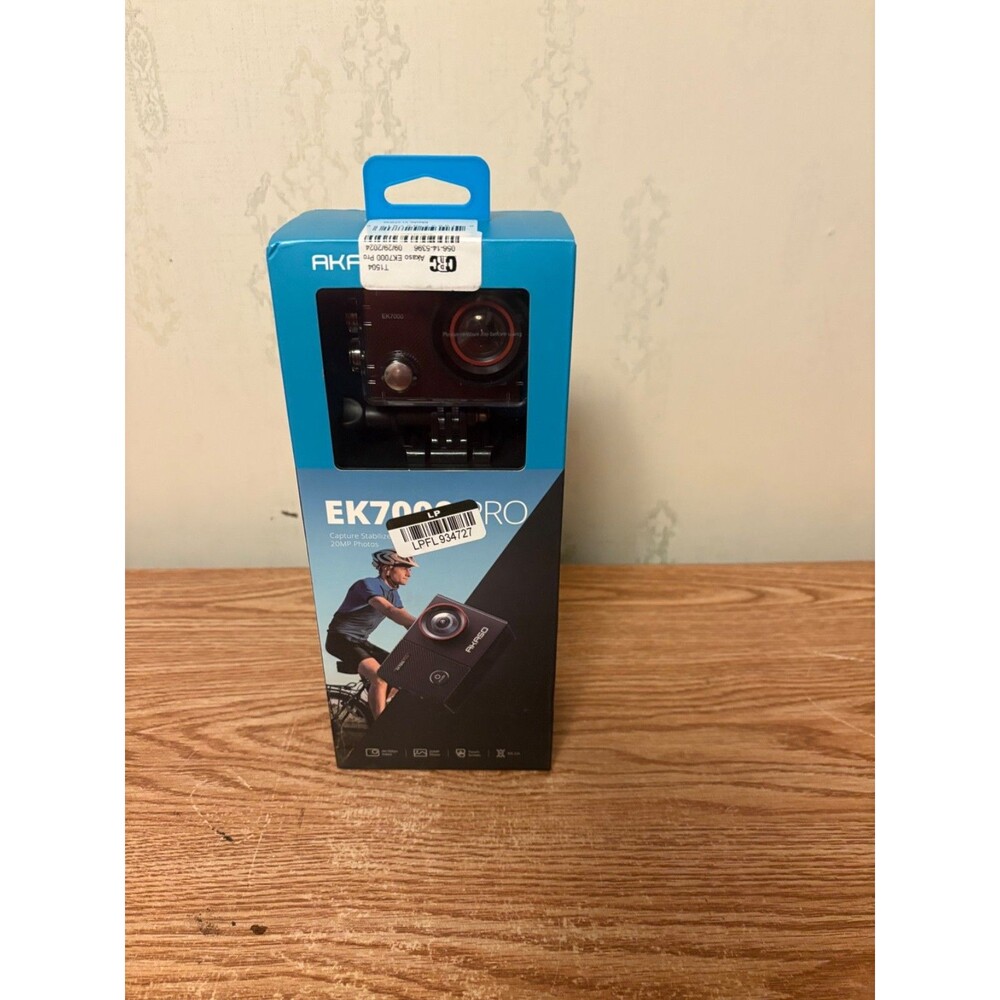 Akaso Ek7000 Pro 4K Action Camera/Touch Screen/Waterproof Case/Mount/Chest Strap